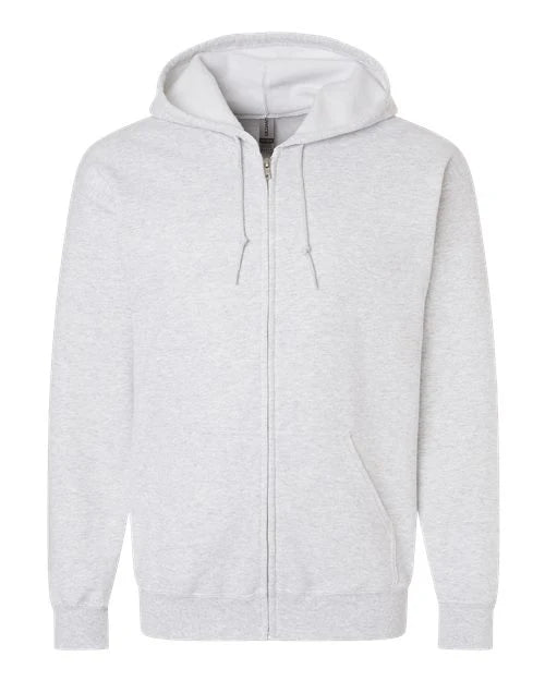 Adult Gildan Full Zip Up Hoodie