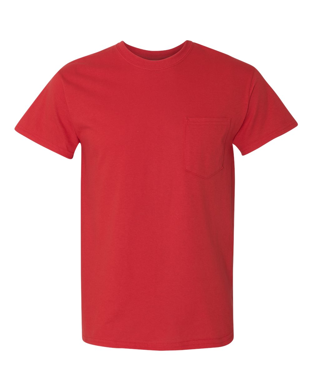 Adult Unisex Gildan Pocket Shirt