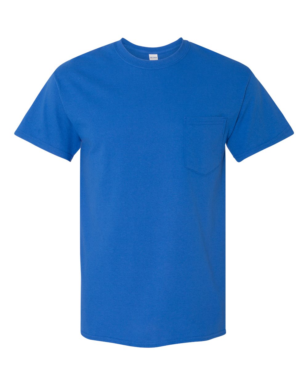 Adult Unisex Gildan Pocket Shirt