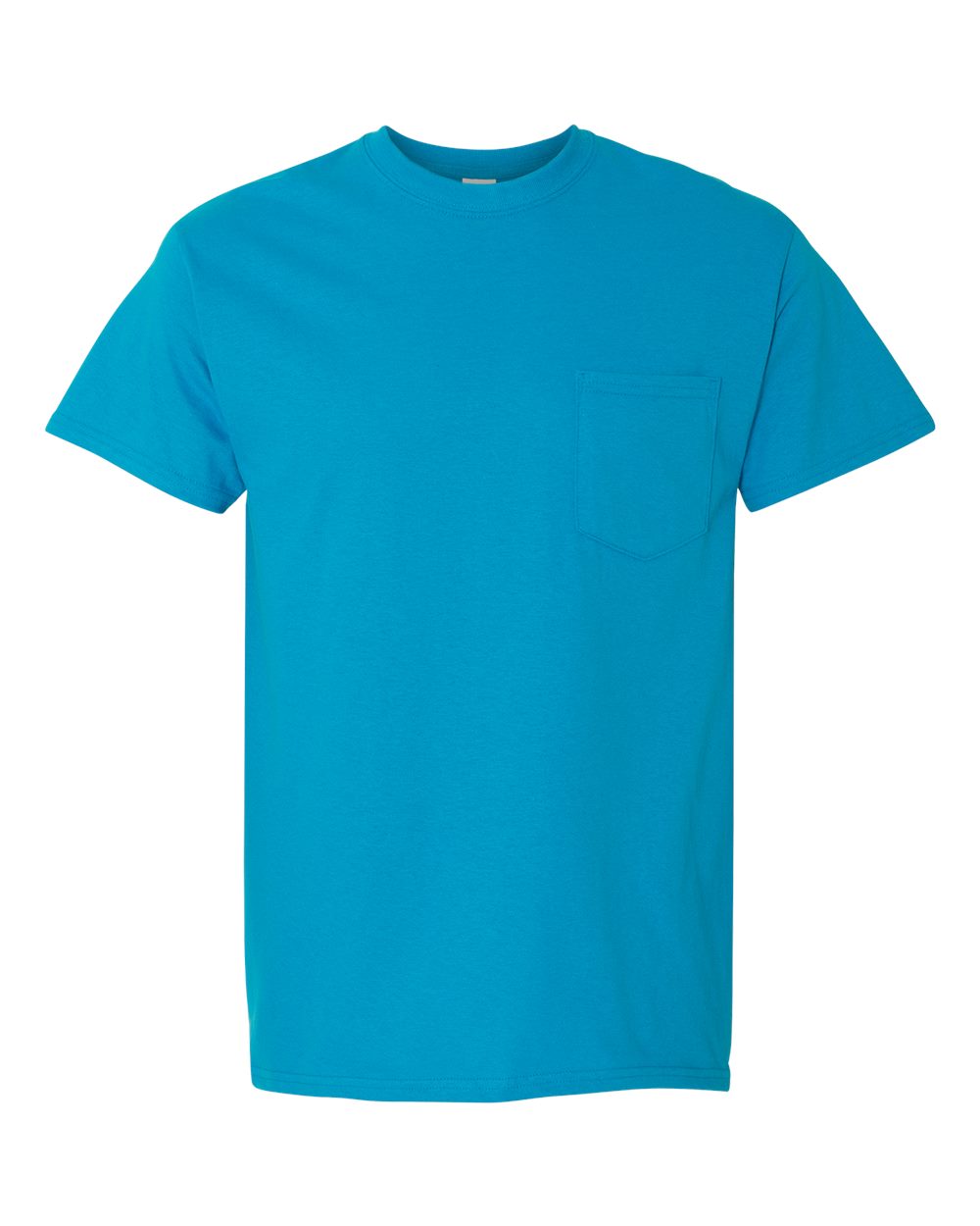 Adult Unisex Gildan Pocket Shirt