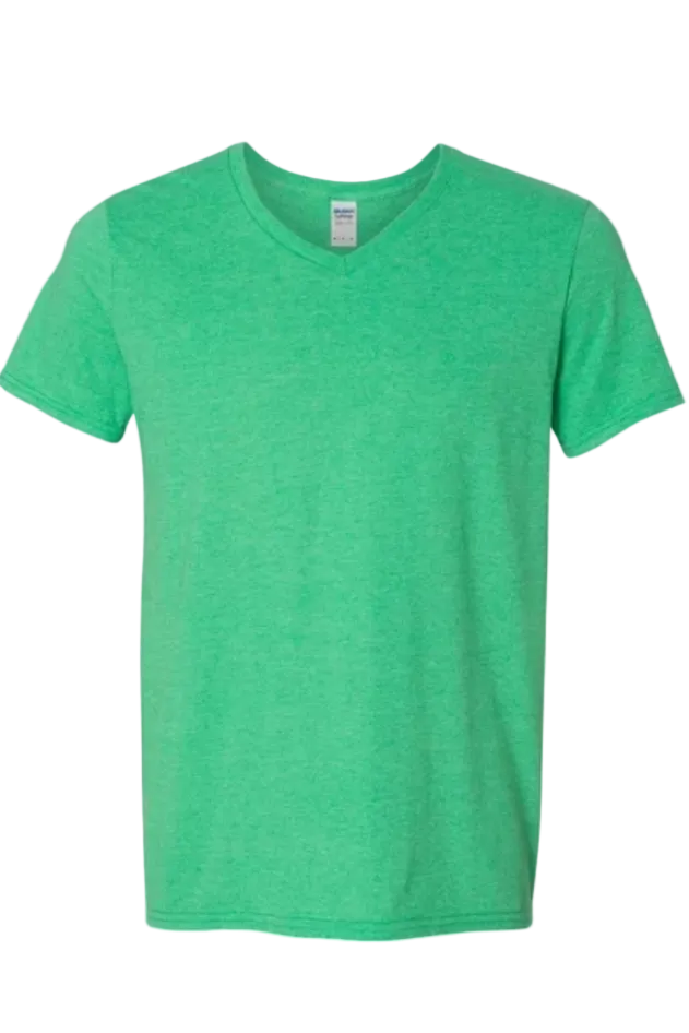 Adult Gildan V-Neck T-Shirt