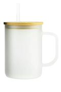 17oz Matte Glass Coffee Mug