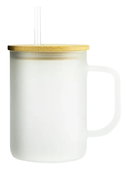 17oz Matte Glass Coffee Mug