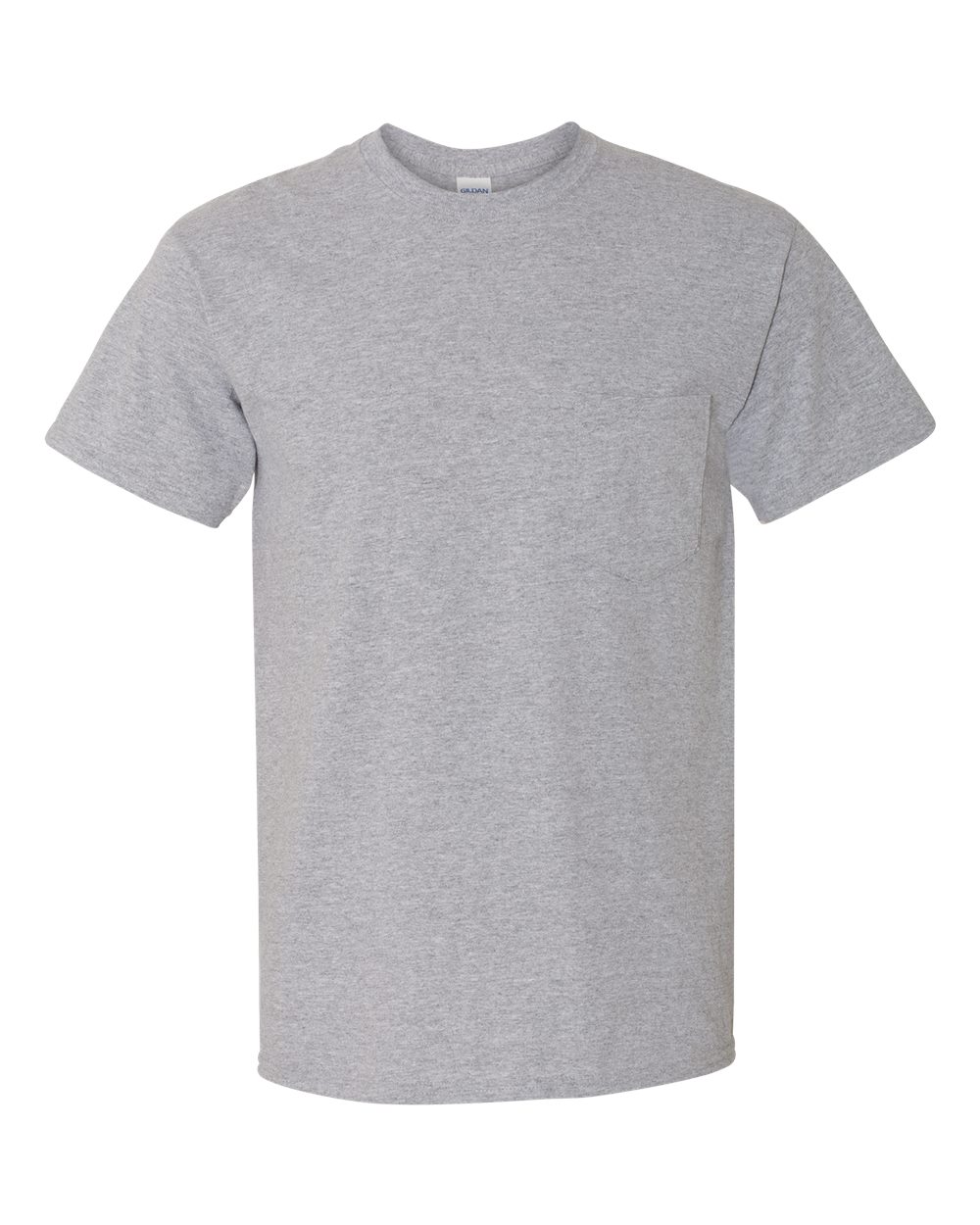 Adult Unisex Gildan Pocket Shirt